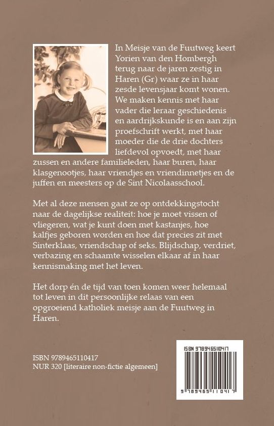 Meisje van de Fuutweg.  Herinneringen aan Haren. Yorien van den Hombergh